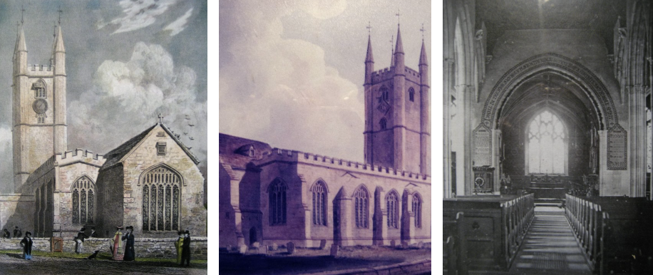 Early & mid-19th Century Prints and the Nave & Chancel